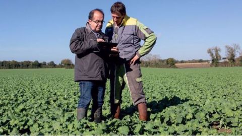 Acteur du big data agricole, Smag, filiale d'Invivo, revendique la gestion des données de 12 millions d'hectares, soit environ un tiers de la SAU française. (©Watier Visuels)