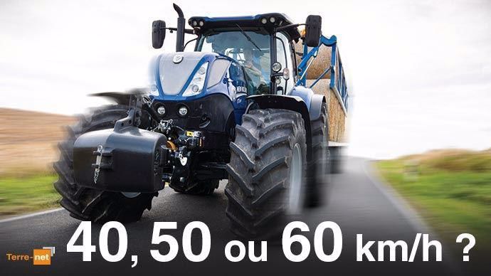 Quelle vitesses Pour les tracteurs agricoles
