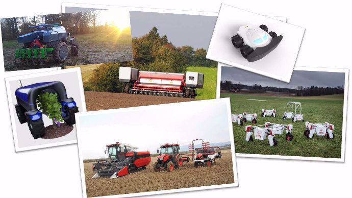 La famille des robots agricole s'agrandie encore sur le Fira 2017