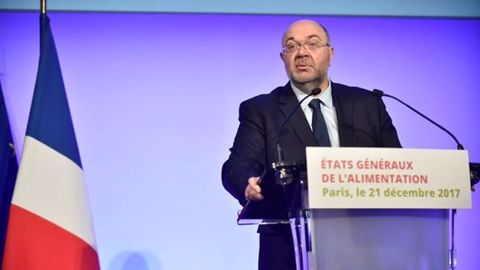 Stéphane Travert lors de la clôture des Etats généraux de l'alimentation. (©Cheick Saidou/Min.Agri.Fr)
