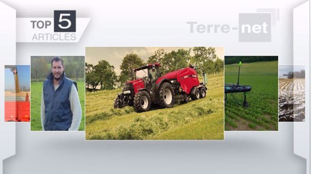 Articles les plus lus de la semaine sur Terre-net. (©Terre-net Média)