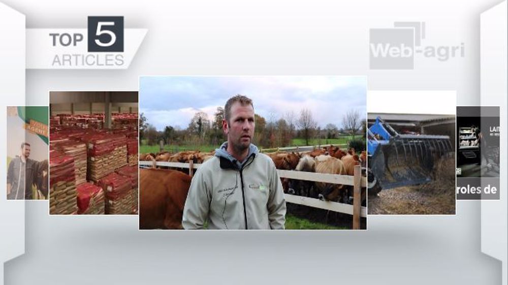 Les articles les plus lus de la semaine sur Web-agri. (©Terre-net Média)