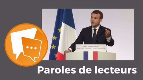  « Qui croit encore ce que dit un président de la République ? », se demande Maxens. (©Terre-net Média)