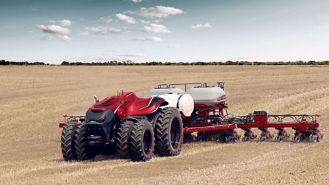 Une flotte de tracteurs autonomes Case IH Quadtrac et Steiger sont testés en conditions réelles aux États-Unis. (©Case IH)<span style="font-size: 14px; text-align: justify; color: #000000;"> 