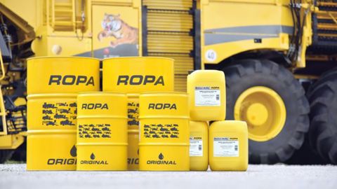 Ropa propose désormais sa gamme de lubrifiants adaptée aux exigences de ses machines. (©Ropa)