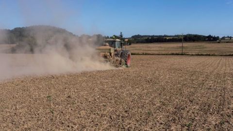  Le déficit hydrique important en Europe perturbe la période des semis d'hiver. (©Terre-net Média)