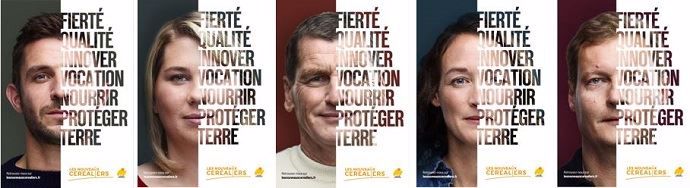 Les cinq producteurs incarnant 