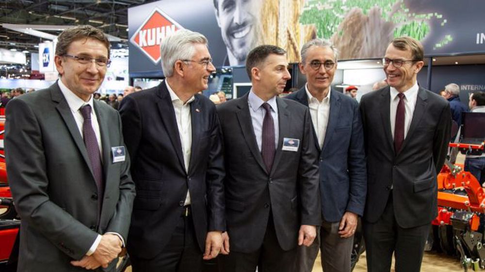 Le groupe Kuhn rejoint Massey-Ferguson et Michelin dans la Chaire Agro-Machinisme. (©Kuhn)