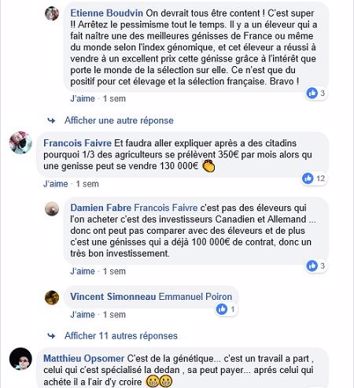 post 3 facebook vache a 130 000 euros au salon de l agriculture