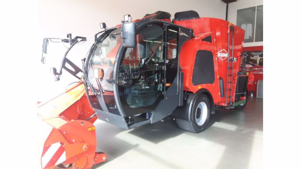 Kuhn installe sa cabine VisioSpace sur toutes les mélangeuses de la gamme SPV et SPW. (©Kuhn)