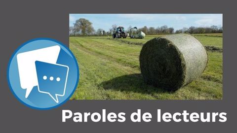 « Le poids des balles joue énormément sur le coût de l'enrubannage, estime Tintin. Par ailleurs, en comptant le film, le transport, etc., on double le coût à la tonne de MS ! (©Arvalis-Institut du végétal // Création Terre-net Média) « Le poids des balles joue énormément sur le coût de l'enrubannage, estime Tintin. Par ailleurs, en comptant le film, le transport, etc., on double le coût à la tonne de MS ! (©Arvalis-Institut du végétal // Création Terre-net Média)
