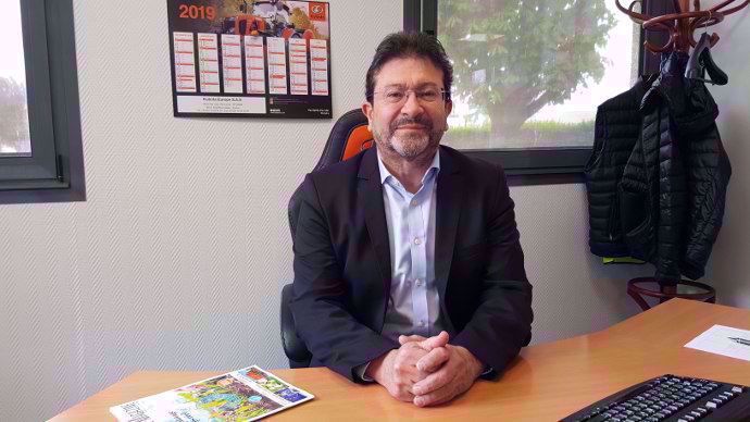 Hervé Gérard-Biard le dirigeant de Kubota Europe est Français