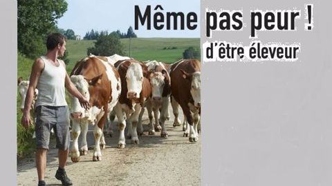 Ce film vise à redonner une image valorisante du métier d’éleveur laitier. (©Cniel, BTPL, Centre d'élevage de Poisy) Ce film vise à redonner une image valorisante du métier d’éleveur laitier. (©Cniel, BTPL, Centre d'élevage de Poisy)