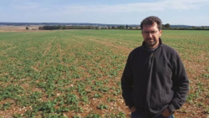 Jean-Hilaire Renaudat, agriculteur dans l'Indre