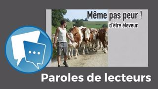 Selon tintin, pour s"installer en élevage laitier, « il faut être jeune et ne pas trop savoir ce qui vous attend ». (©Cniel, BTPL, Centre d'élevage de Poissy // Création Terre-net Média) Selon tintin, pour s"installer en élevage laitier, « il faut être jeune et ne pas trop savoir ce qui vous attend ». (©Cniel, BTPL, Centre d'élevage de Poissy // Création Terre-net Média)