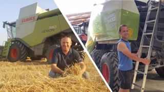 Deux agriculteurs, deux stratégies pour la moisson Deux agriculteurs, deux stratégies pour la moisson