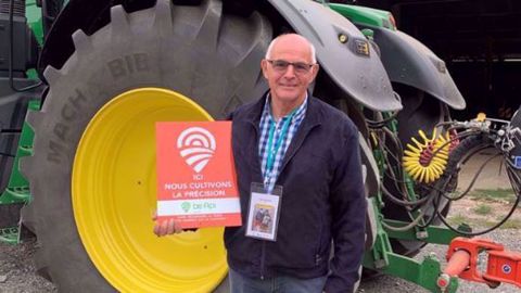 L'agriculture de précision intra-parcellaire a permis à Jean-Paul Marchal une « redécouverte totale de ses sols. [...] À presque 60 ans, j'apprends encore de nouvelles choses sur mon métier ».  (©be Api)