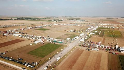 Le site d'Innov-Agri, à Outarville, lors de l'édition 2018. (©Faimali/GFA) Le site d'Innov-Agri, à Outarville, lors de l'édition 2018. (©Faimali/GFA)
