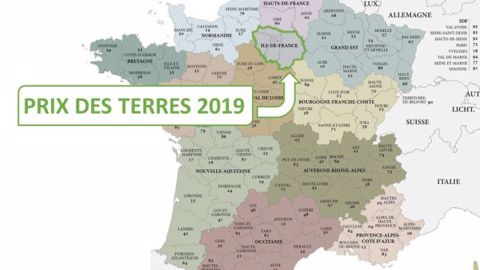 En Ile-de-France, le prix moyen de l'hectare libre atteint 7 750 € en 2019. (©Terre-net Média)