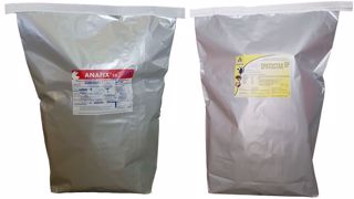 Anafix 50 et Epatostar RP : les deux nouveautés produits d'Alliance nutrition animale. (©ANA) Anafix 50 et Epatostar RP : les deux nouveautés produits d'Alliance nutrition animale. (©ANA)