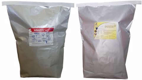 Anafix 50 et Epatostar RP : les deux nouveautés produits d'Alliance nutrition animale. (©ANA) Anafix 50 et Epatostar RP : les deux nouveautés produits d'Alliance nutrition animale. (©ANA)