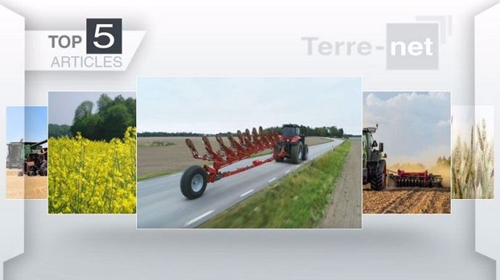Top articles de Terre-net cette semaine. (©Terre-net Média)