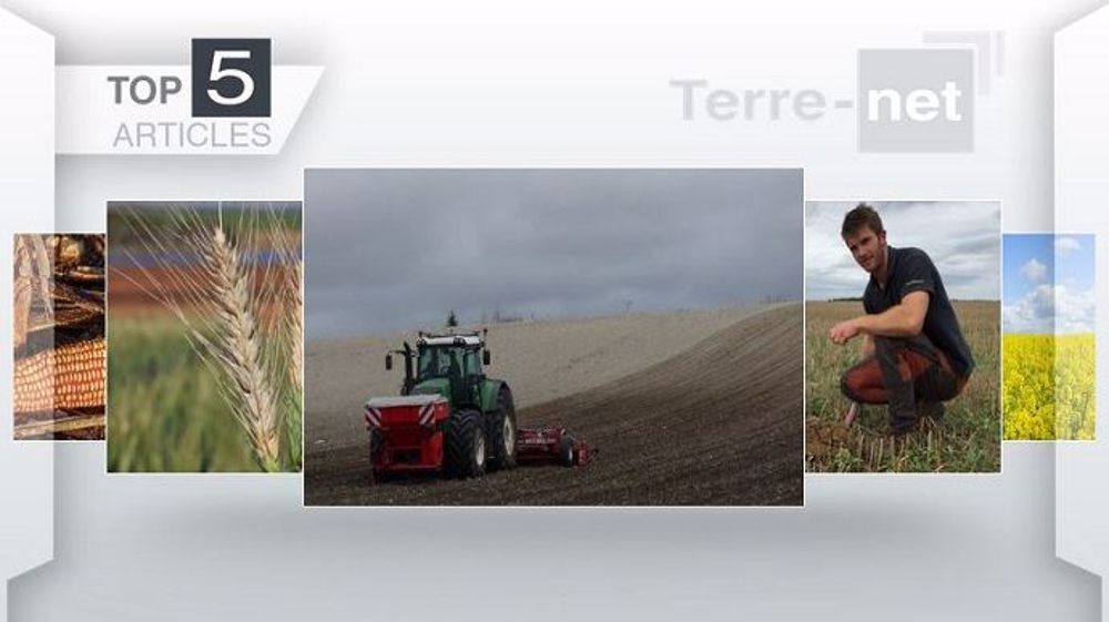 Top articles de Terre-net cette semaine. (©Terre-net Média)
