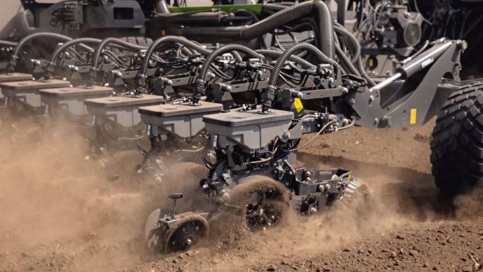 éléments de semis du Fendt Momentum