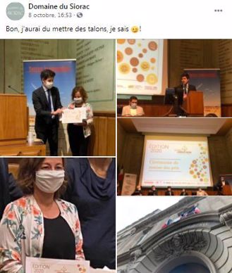 post facebook resultat concours graines d agriculteurs 2020 domaine de siorac