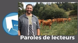 « Comme je n'épuise pas l'herbe par un surpâturage, elle pousse », fait remarquer Julien Mermon. (©Émilie Durand // Création Terre-net Média) « Comme je n'épuise pas l'herbe par un surpâturage, elle pousse », fait remarquer Julien Mermon. (©Émilie Durand // Création Terre-net Média)