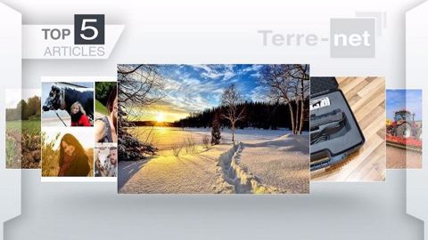 Top articles de la semaine sur Terre-net. (©Terre-net Média)