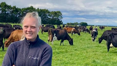 Elisa partage son expérience dans une ferme laitière de 930 VL Elisa partage son expérience dans une ferme laitière de 930 VL