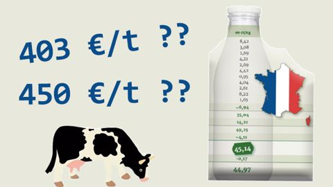 403 €/t ou 450 €/t : à combien s’élèvent réellement les coûts de production ? 403 €/t ou 450 €/t : à combien s’élèvent réellement les coûts de production ?