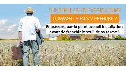 Le point accueil installation informe et oriente, gratuitement, les porteurs de projets en agriculture sur les démarches à effectuer et les organismes à contacter. (©Terre-net Média) Le point accueil installation informe et oriente, gratuitement, les porteurs de projets en agriculture sur les démarches à effectuer et les organismes à contacter. (©Terre-net Média)