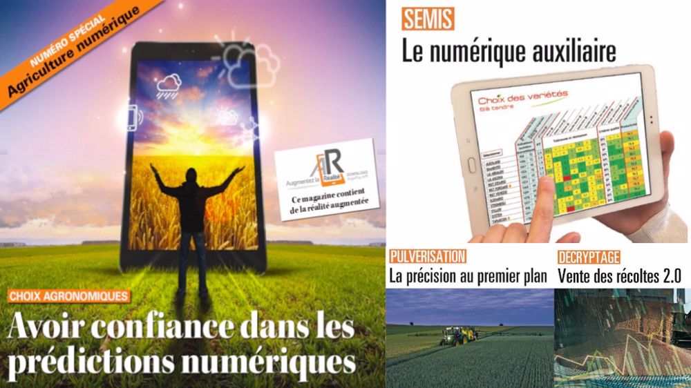 <a href="https://www.terre-net.fr/magazine" title="Lire le Terre-net Le Magazine" target="_self">Lire le Terre-net Le Magazine N°91.</a> (©Adobe Stock / Création L. Tiffay, Arvalis-Institut du végétal, John Deere, Adobe Stock / Création N. Murtin)