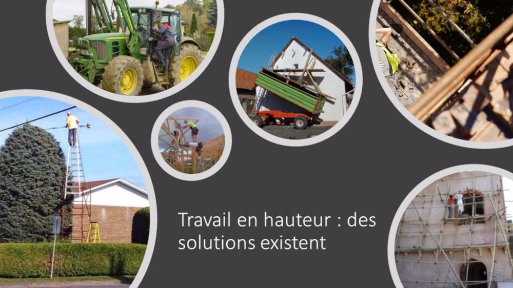 Attention Aux Risques De Chute De Hauteur En Agriculture