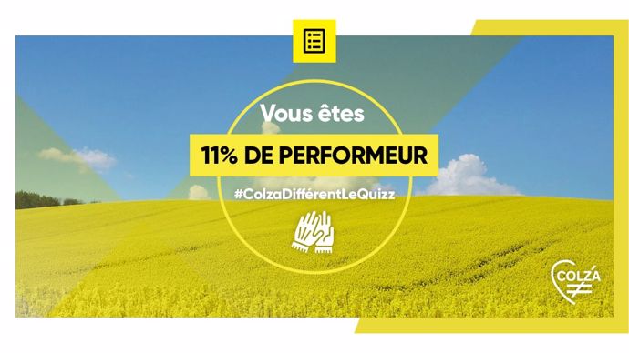 Test de personnalité Colza différent