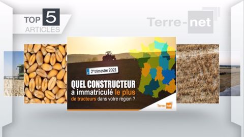 Articles les plus lus sur Terre-net cette semaine. (©Terre-net Média)