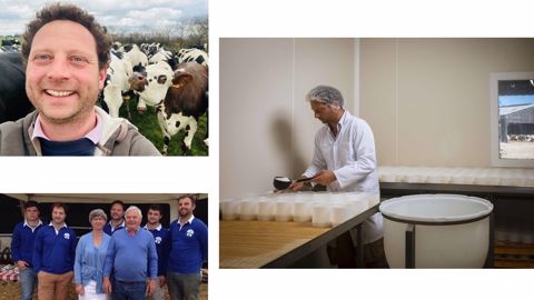 Le camembert "Le 5 frères", une histoire familiale. (©5 frères) Le camembert "Le 5 frères", une histoire familiale. (©5 frères)