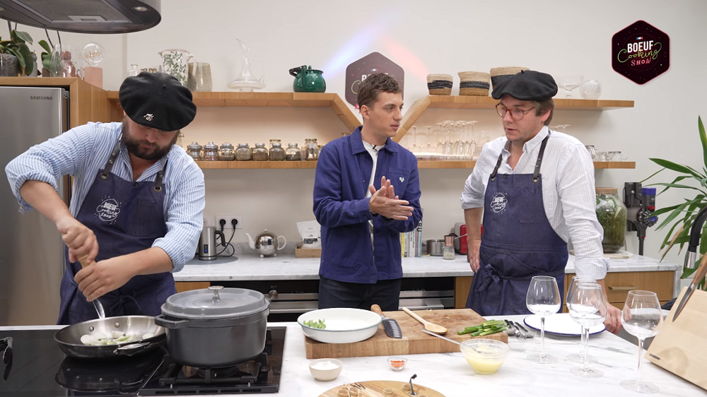 Interbev met en avant la viande de bœuf, avec Gueuleton et Luana Belmondo (©Interbev)