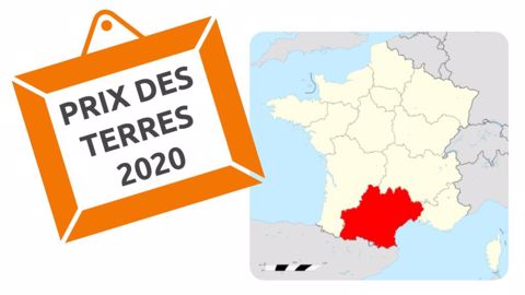 A 6 890 €/ha en moyenne, les prix des terres libres en Occitanie sont en baisse en 2020. (©Terre-net Média) A 6 890 €/ha en moyenne, les prix des terres libres en Occitanie sont en baisse en 2020. (©Terre-net Média)