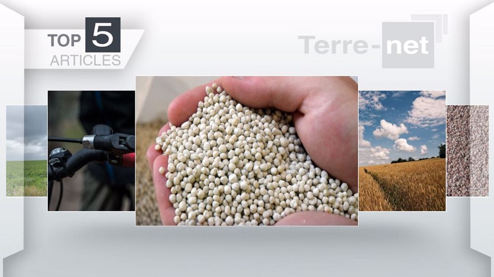 Top articles de Terre-net cette semaine. (©Terre-net Média)