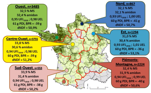 Résultats maïs fourrage 2021