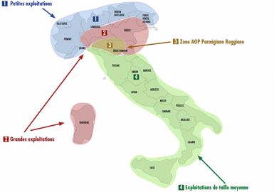 L'Italie laitière