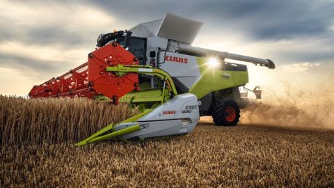 La moissonneuse-batteuse Claas Trion a récolté le titre de Farm Machine 2022 (©Claas) La moissonneuse-batteuse Claas Trion a récolté le titre de Farm Machine 2022 (©Claas)