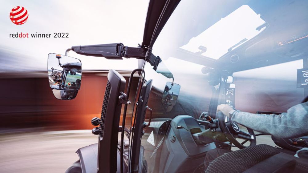 La série de tracteurs N de Valtra remporte le prix du design Red Dot 2022. (©Valtra)