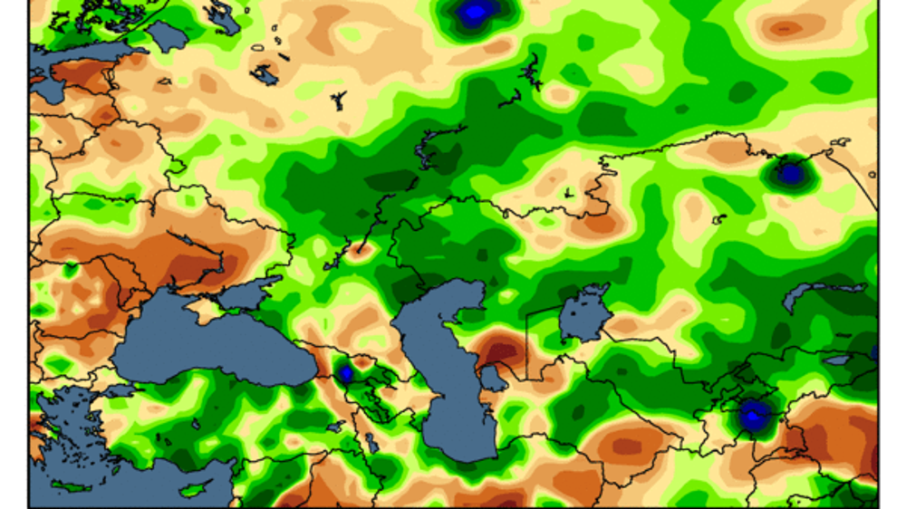 La Russie profite de bonnes conditions climatiques. (©WorldAgWeather) La Russie profite de bonnes conditions climatiques. (©WorldAgWeather)