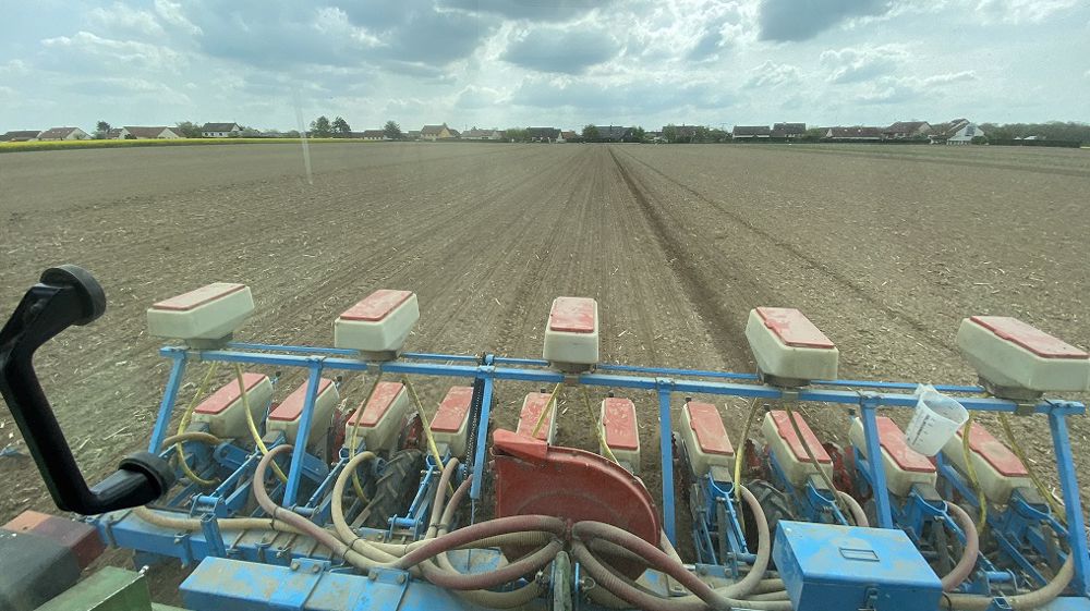  La deuxième vague des semis de tournesol 2022 est en cours. Et chez vous ? N'hésitez pas à laisser un commentaire sous l'article. (©Jean Decombard/Twitter)