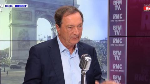 Dans un but de transparence, Michel-Edouard Leclerc appelle le gouvernement à ouvrir une « commission d'investigation » pour vérifier les différents facteurs de hausse de prix. (©Capture BFM TV)