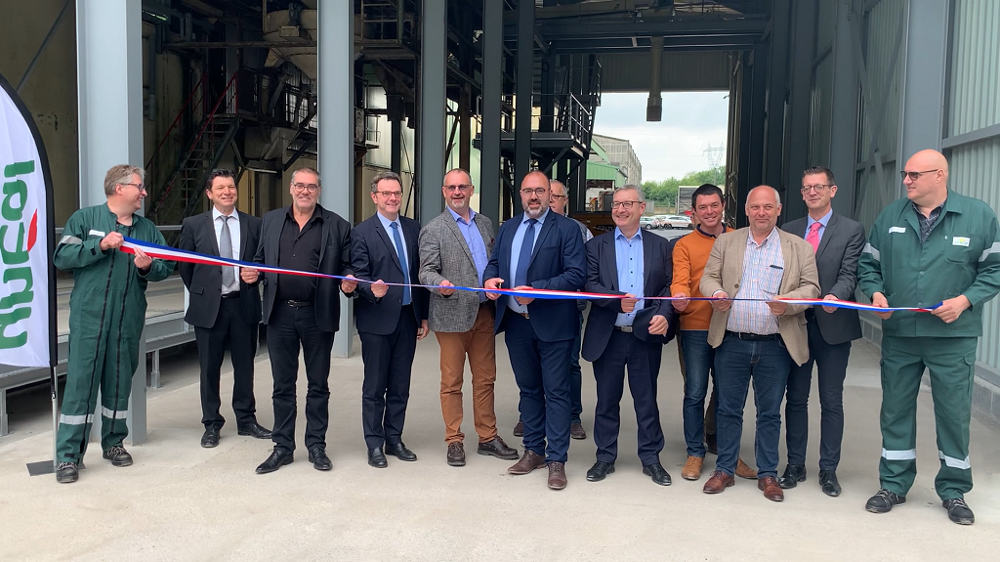 Après 23 mois de travaux, la fabrique d'aliment de Neuville-sur-Escaut a été inaugurée le 5 mai 2022. (©Terre-net media)